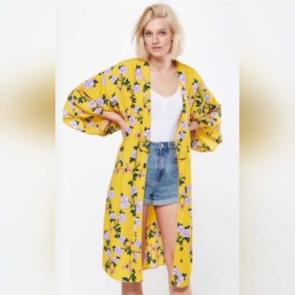 Cotton on Lana longline Kimono size M/L - Picture 1 of 5